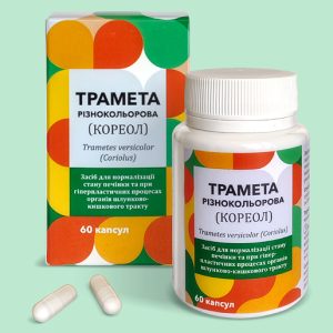 Трамета Різнокольорова (Кореол)